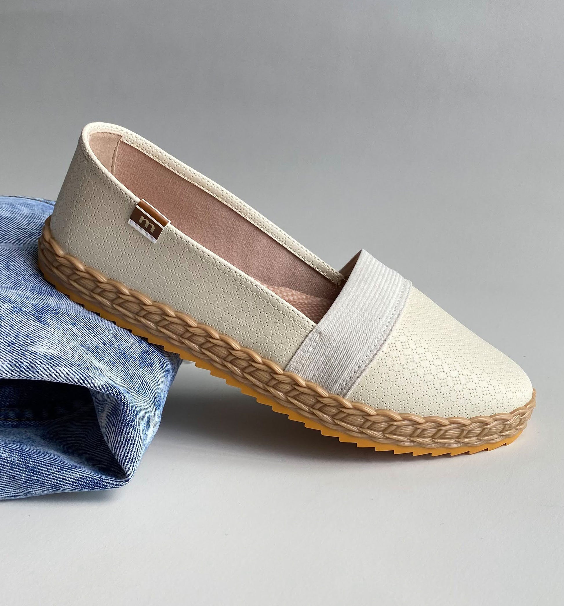 Flats Sider Crema Moleca
