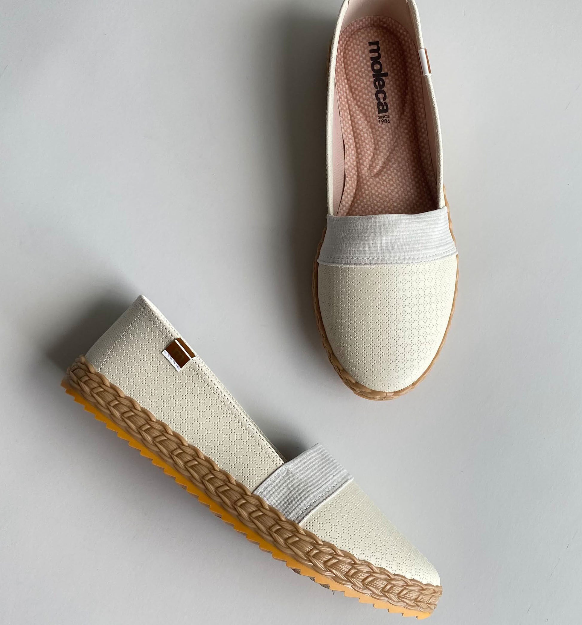 Flats Sider Crema Moleca