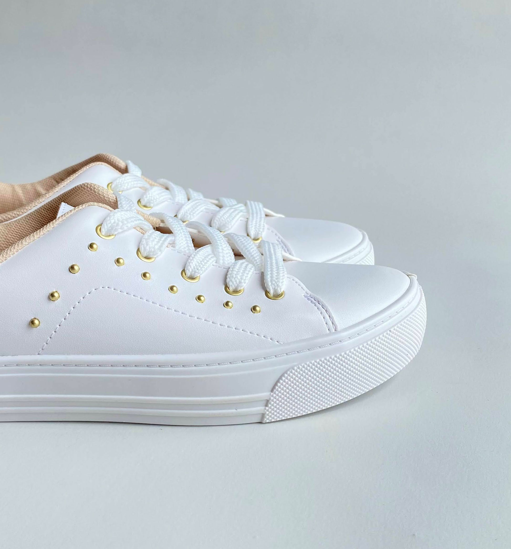 Tennis blancas Gold Beira Rio