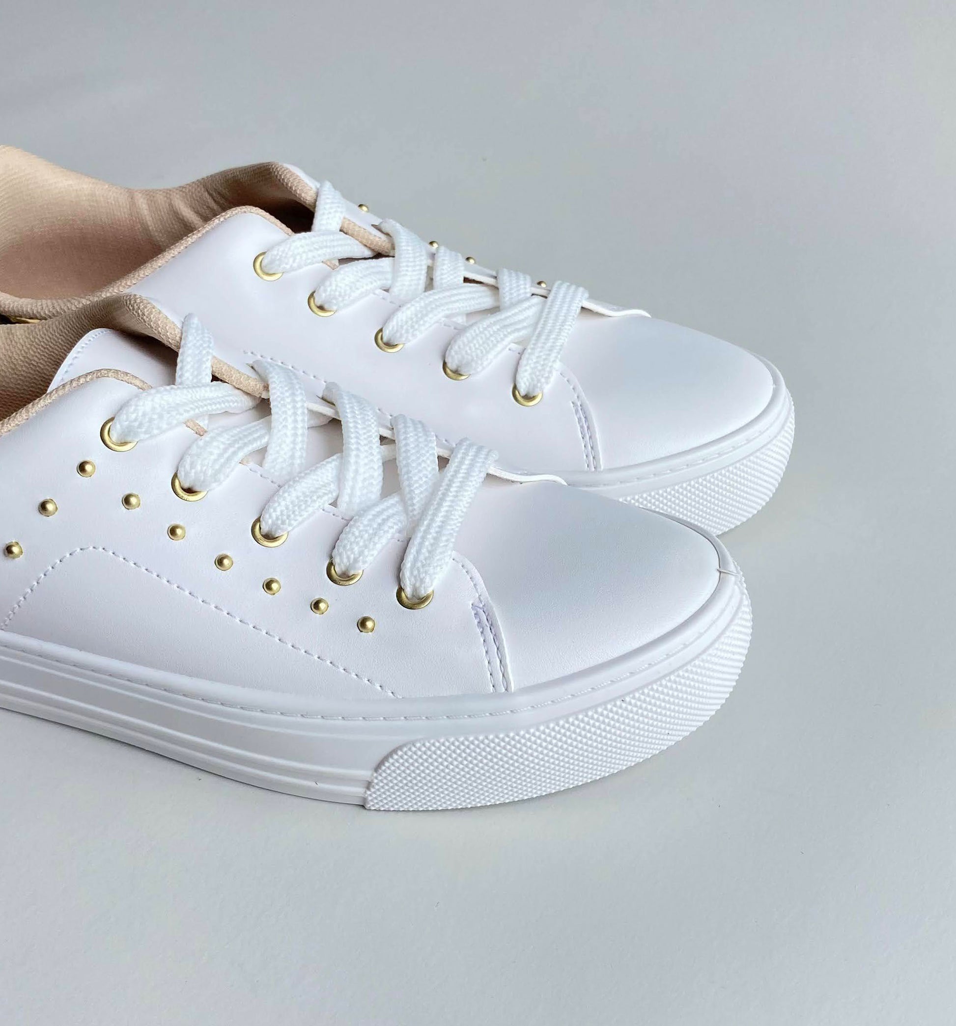 Tennis blancas Gold Beira Rio
