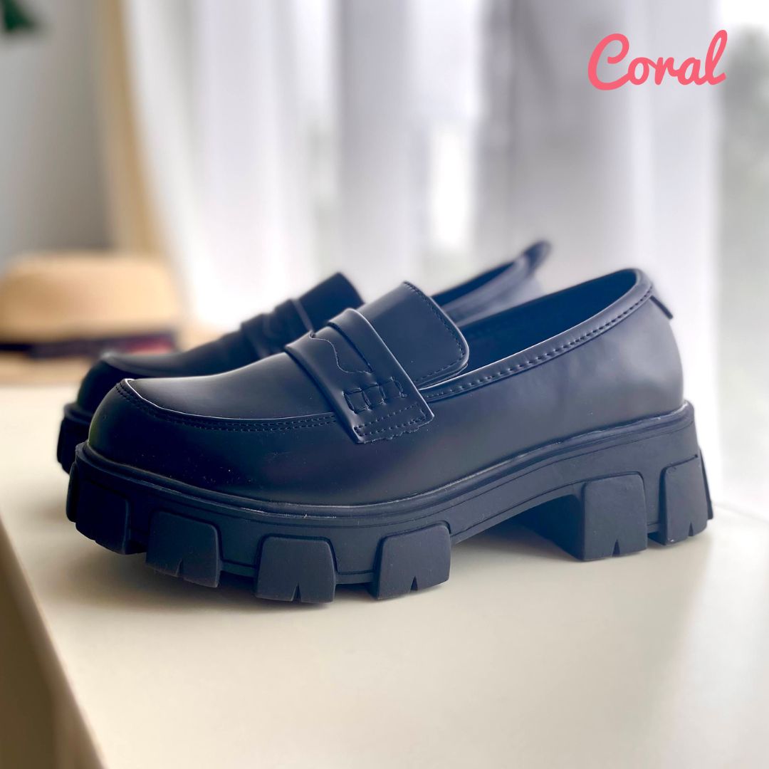 Mocasines CORAL JOSS BLACK PAT