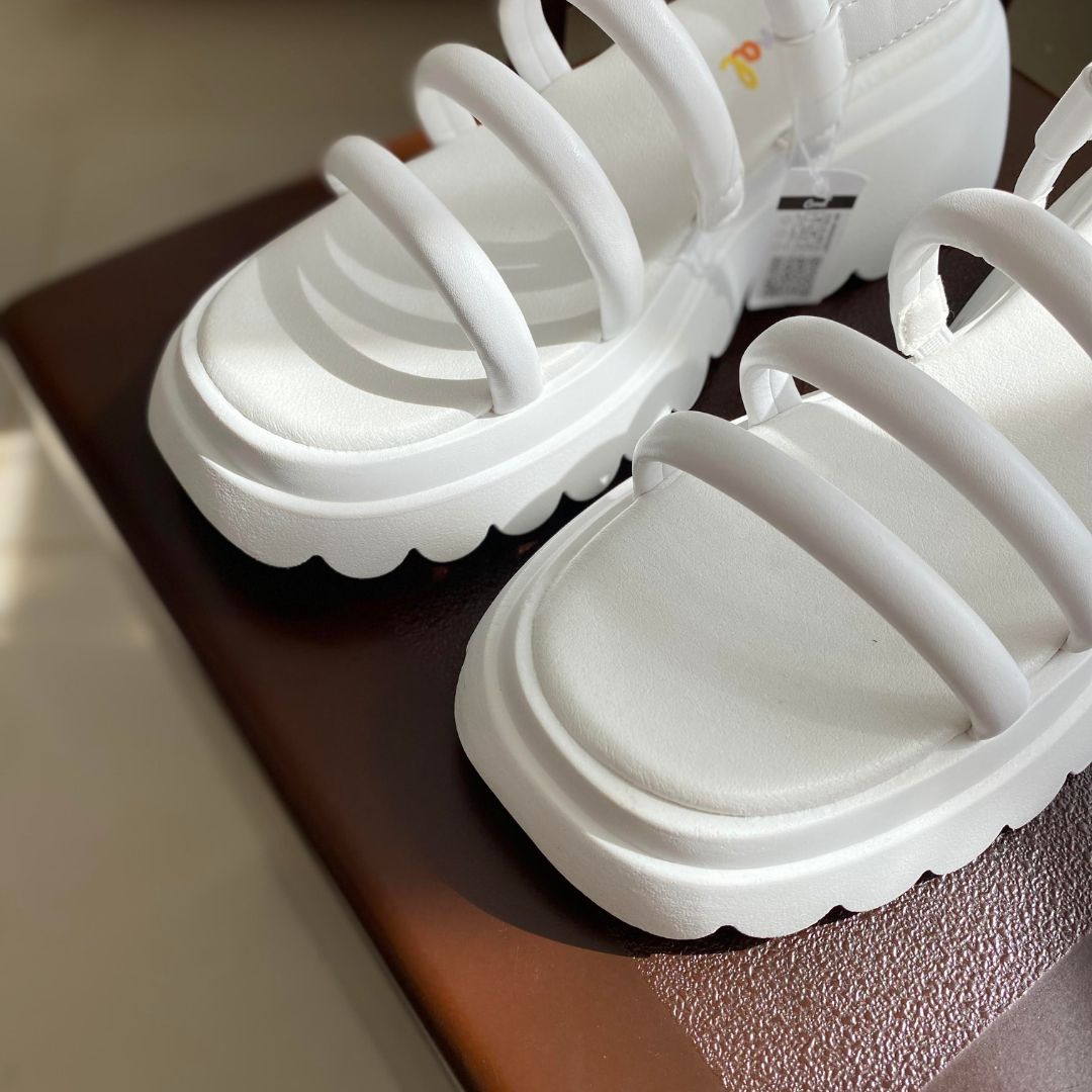 Sandalias CORAL FILIPA ALL WHITE PU