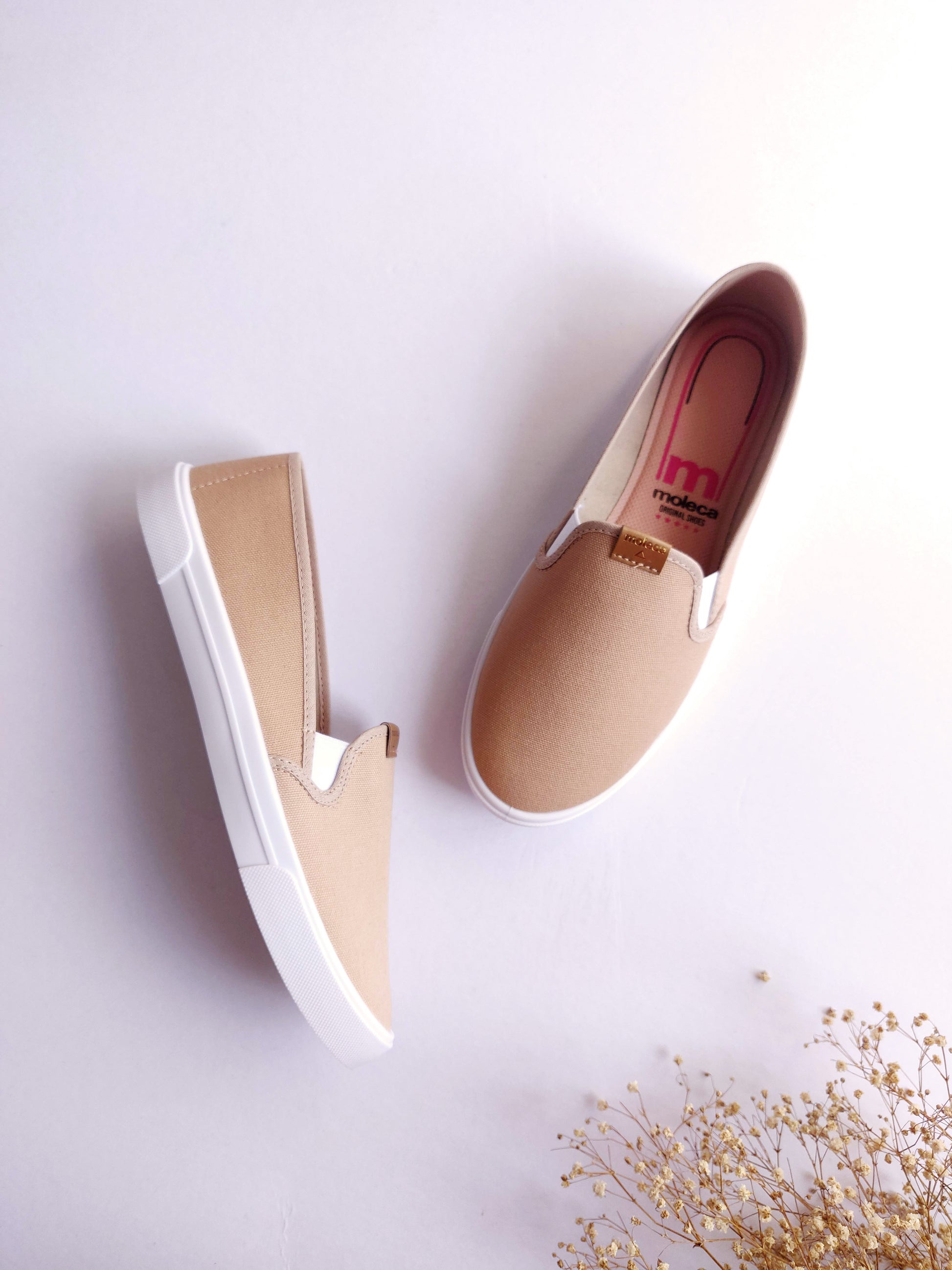Tennis Beige Sider Moleca