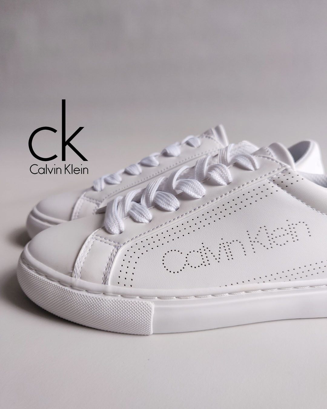 Tennis Calvin Klein White Points