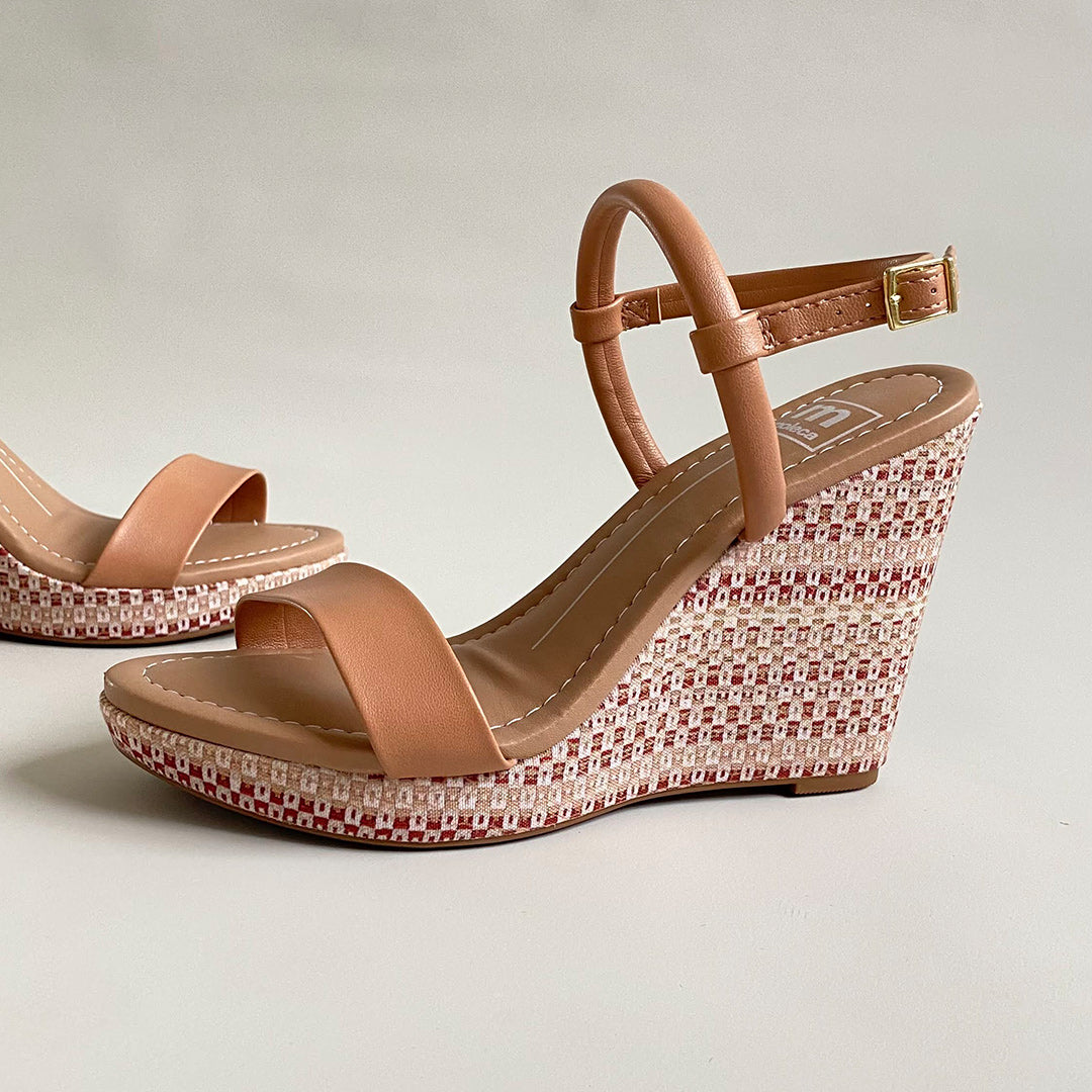 Sandalias de cuña Moleca