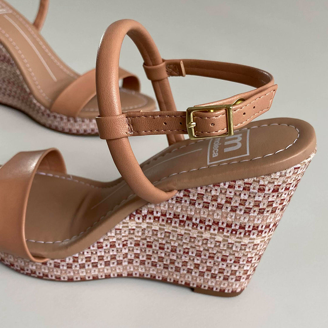 Sandalias de cuña Moleca