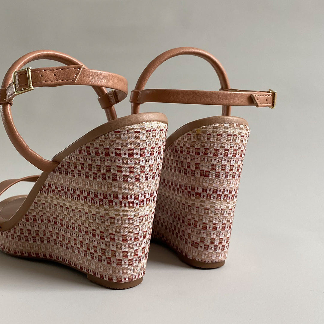 Sandalias de cuña Moleca