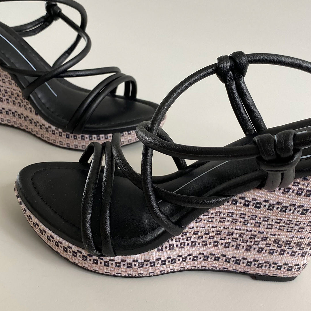 Sandalias de cuña Wrap Moleca