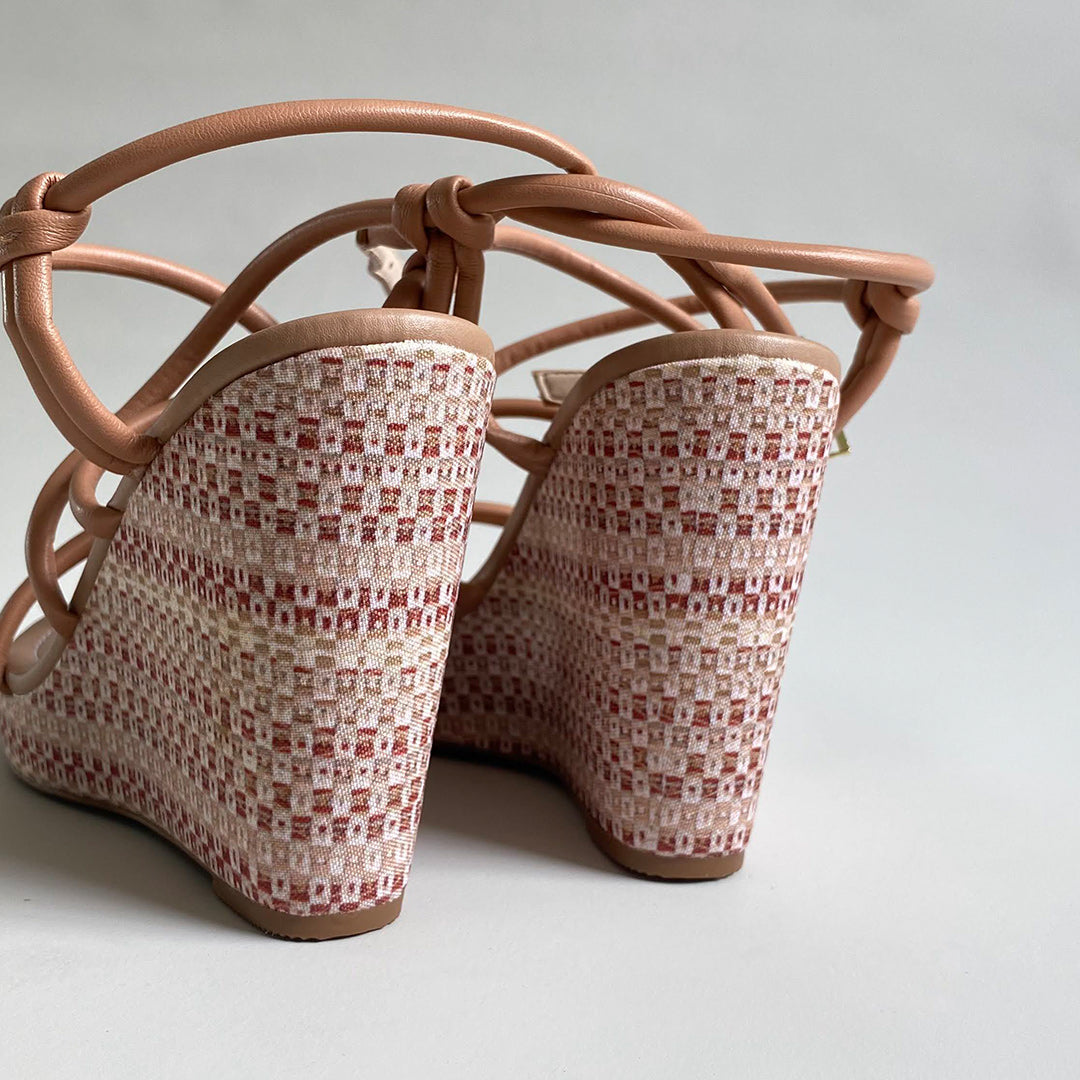 Sandalias de cuña Wrap Moleca