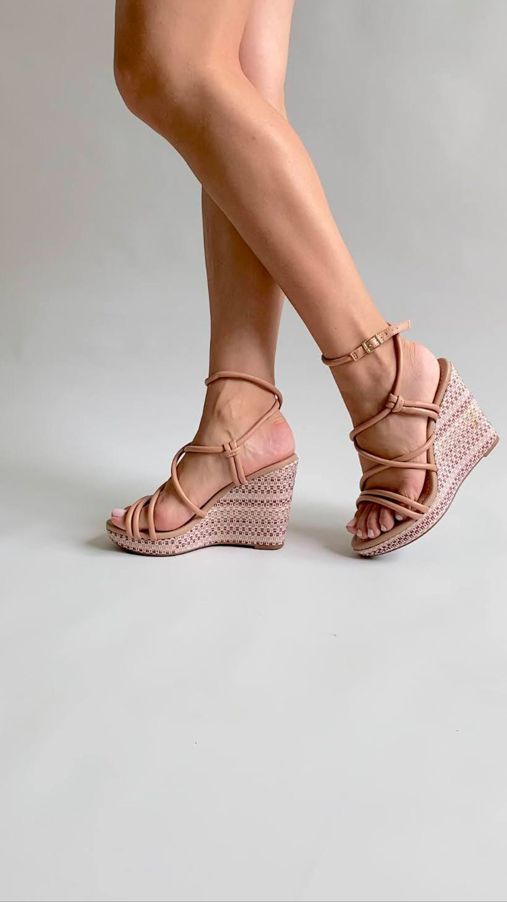 Sandalias de cuña Wrap Moleca