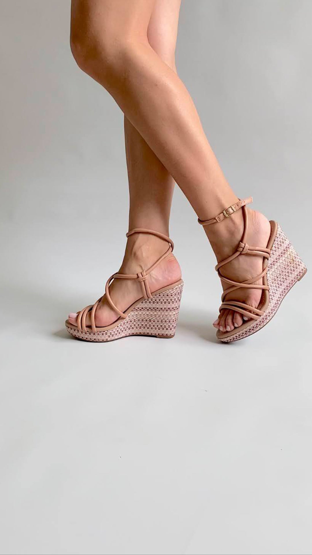 Sandalias de cuña Wrap Moleca