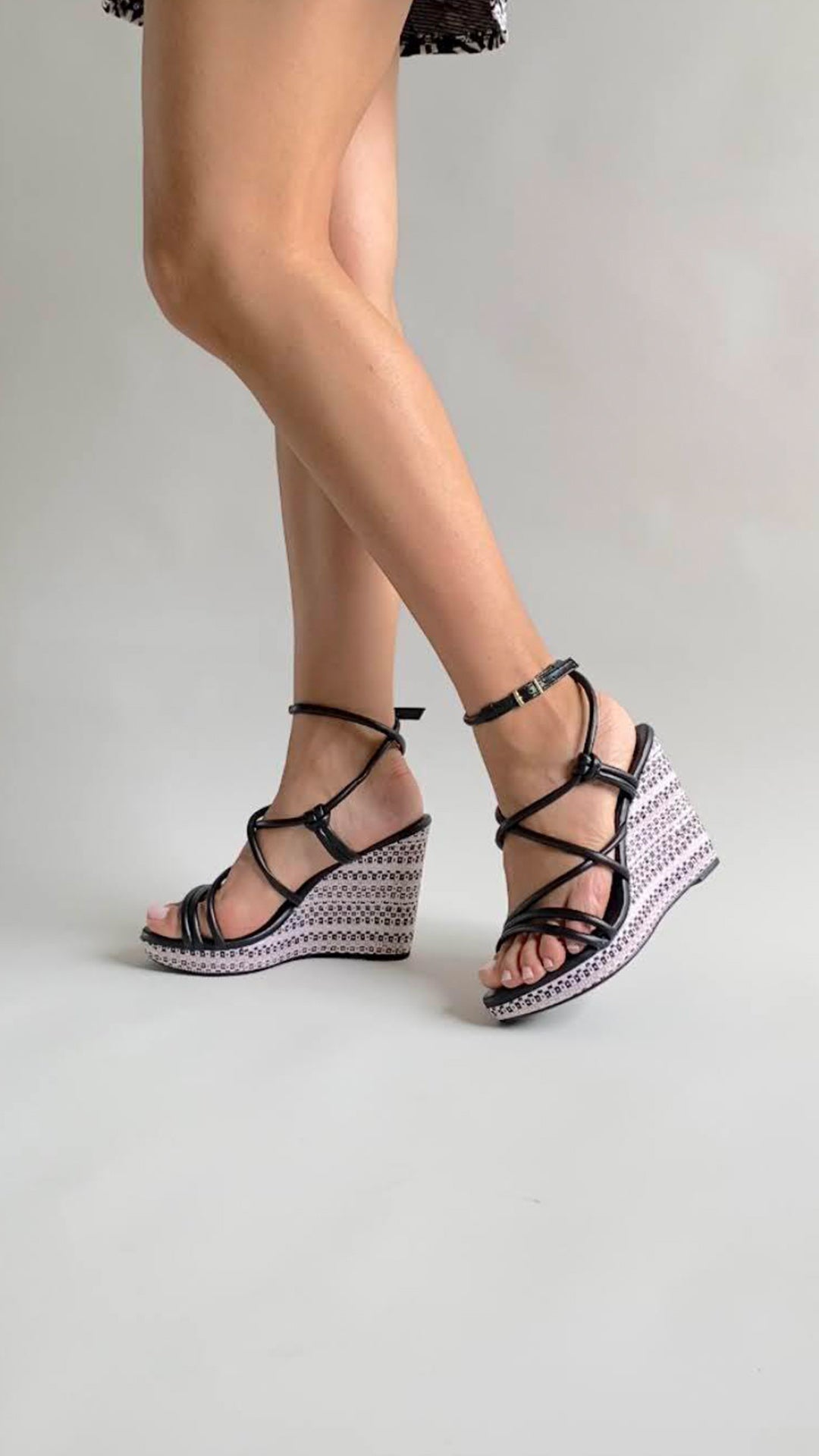 Sandalias de cuña Wrap Moleca