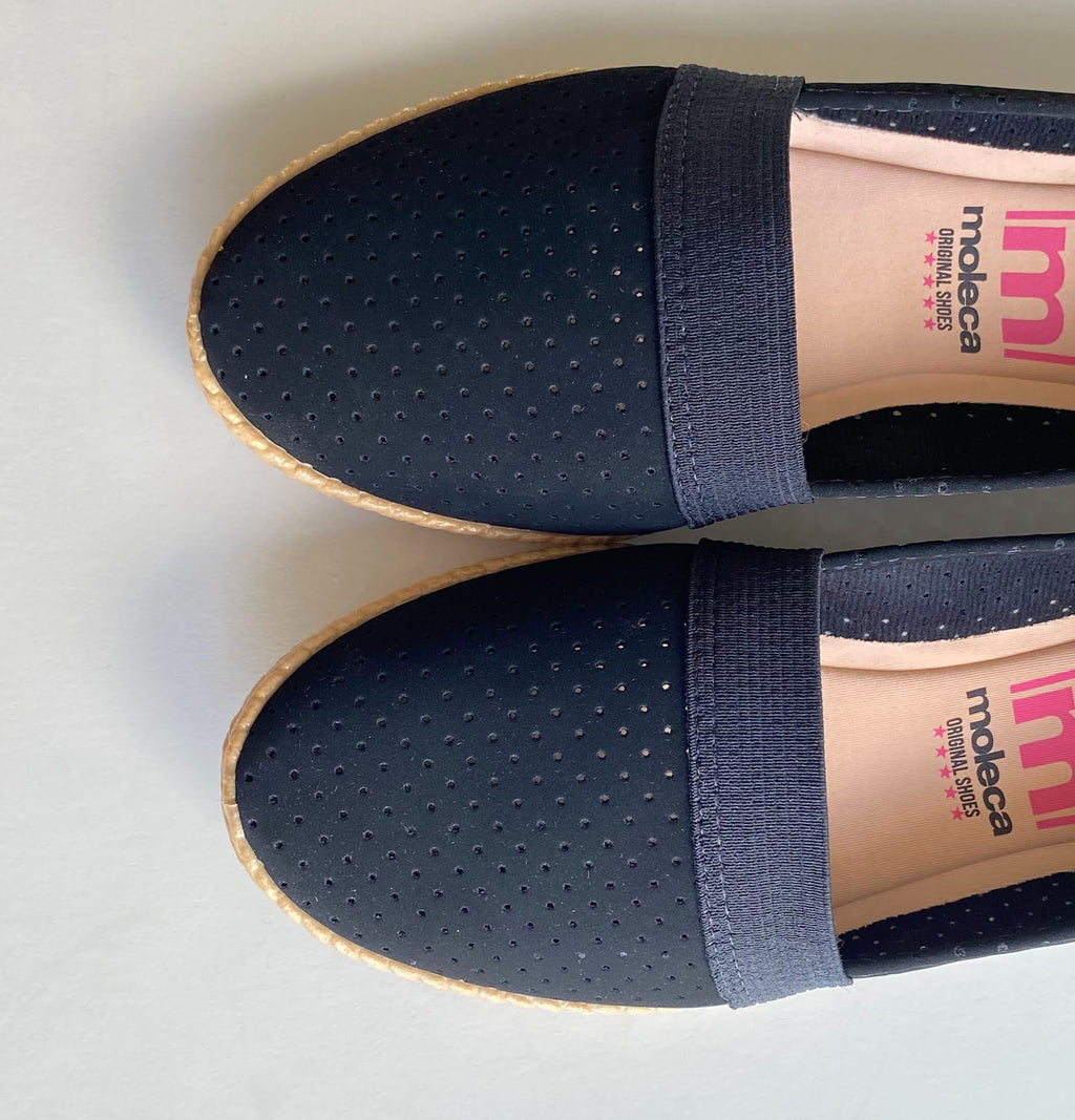 Flats Sider Puntos Negro