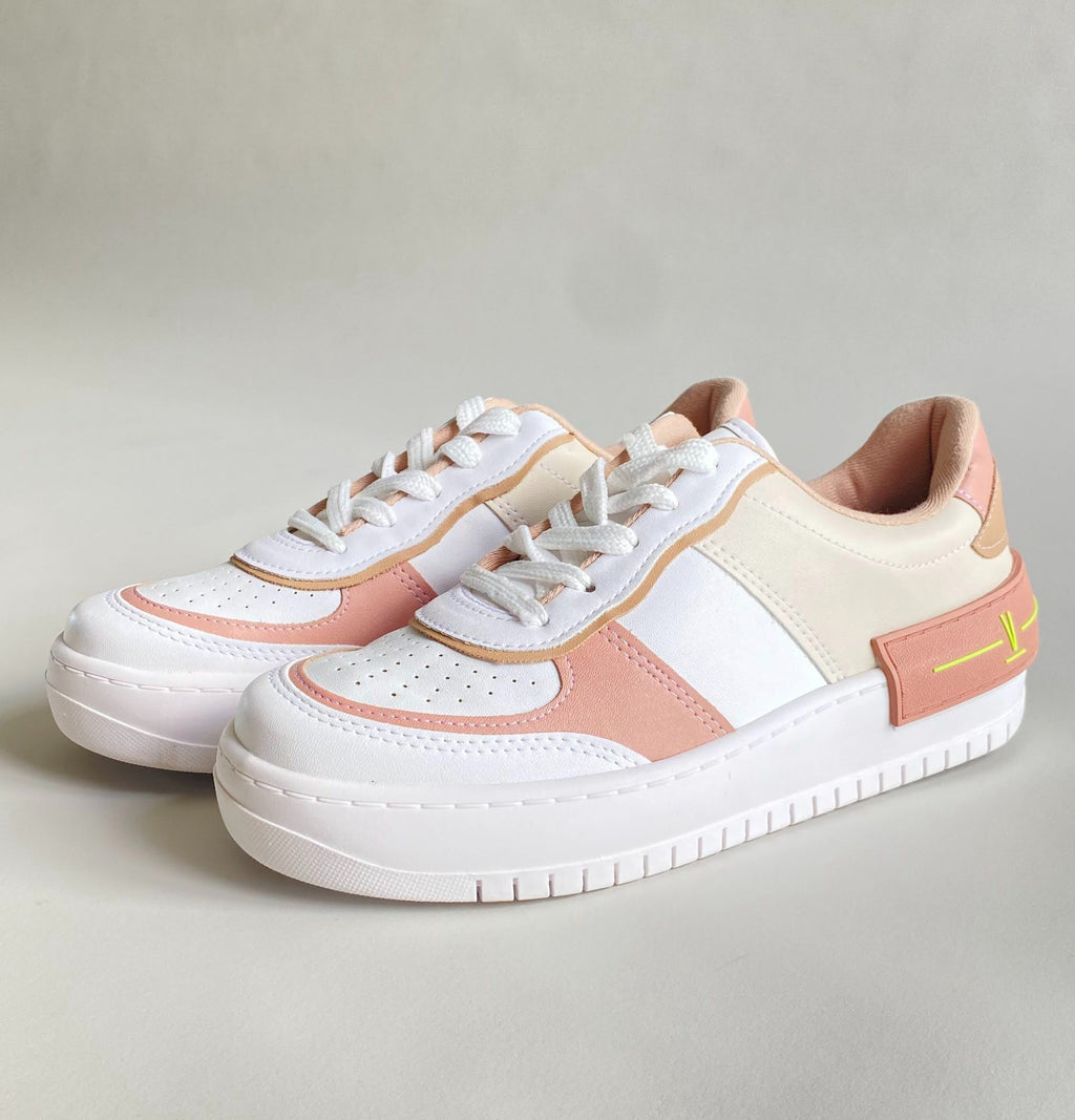 Tennis Blanco Rosa Vizzano