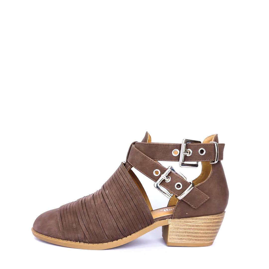 Botines Café Chocolate Chantel