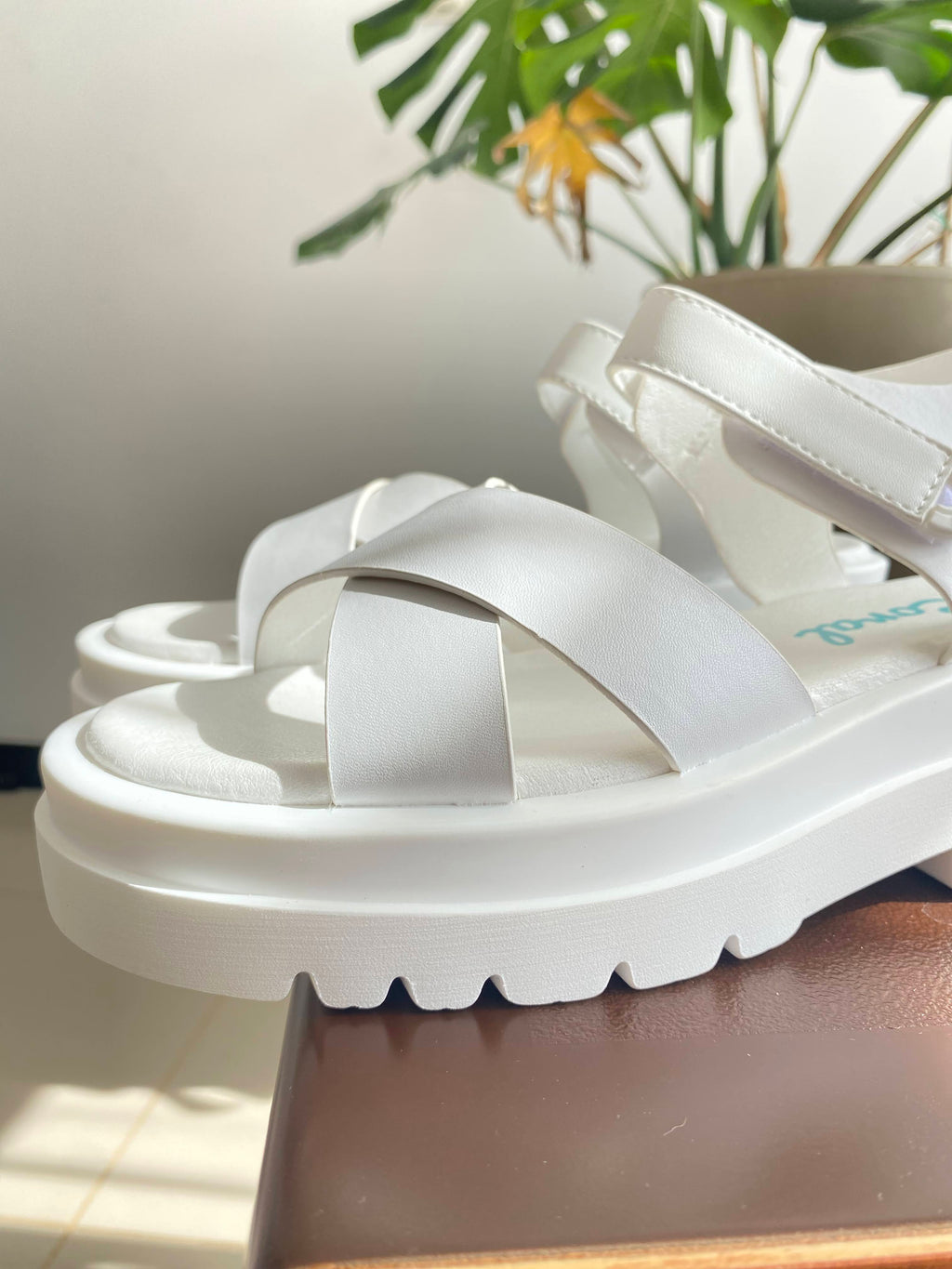 Sandalias CORAL ANTONIA ALL WHITE GLOSS