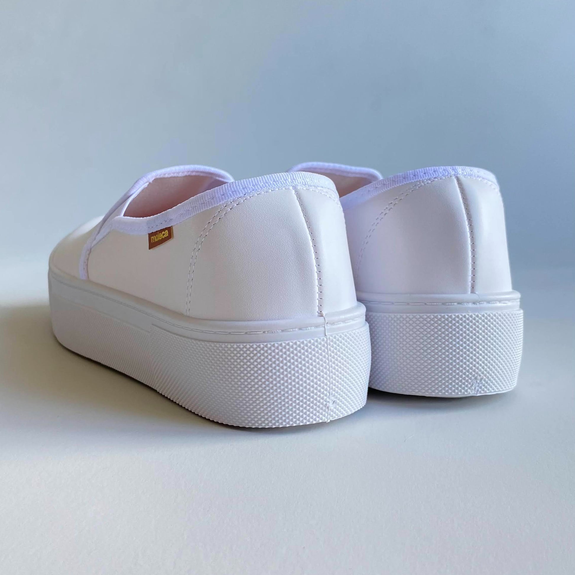 Tennis blancas de plataforma sider Moleca
