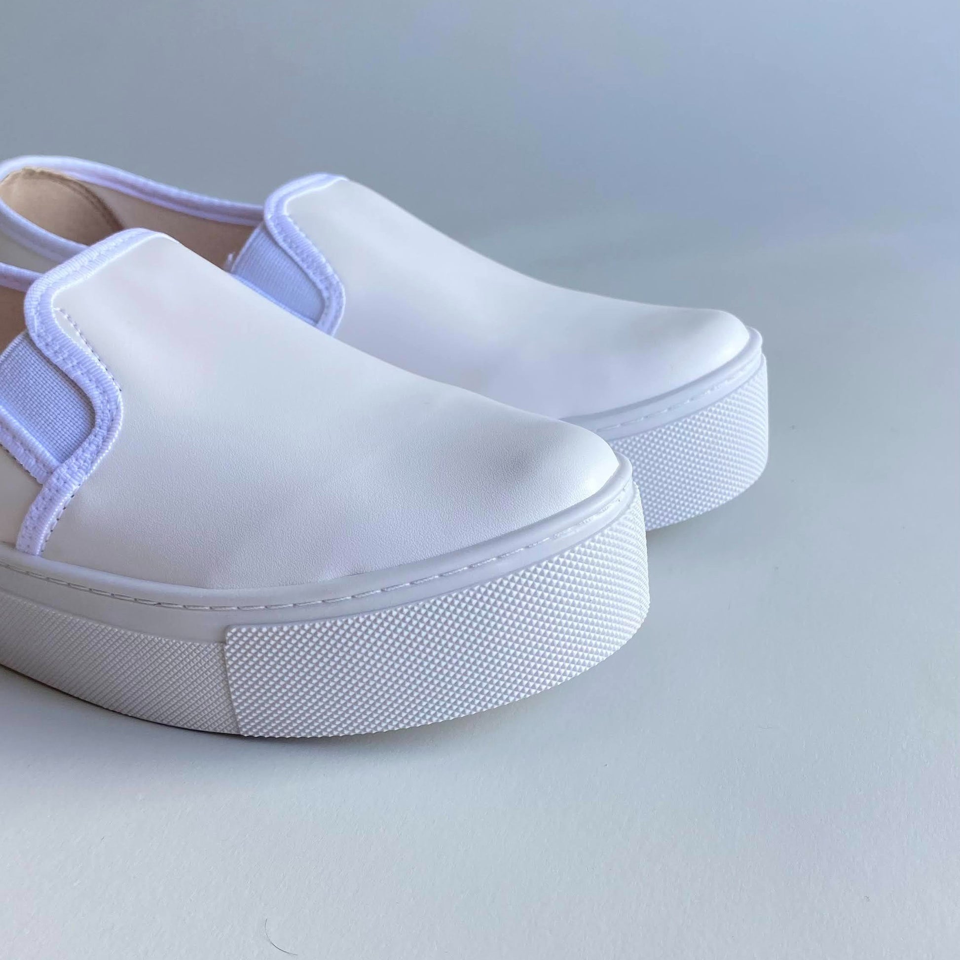 Tennis blancas de plataforma sider Moleca