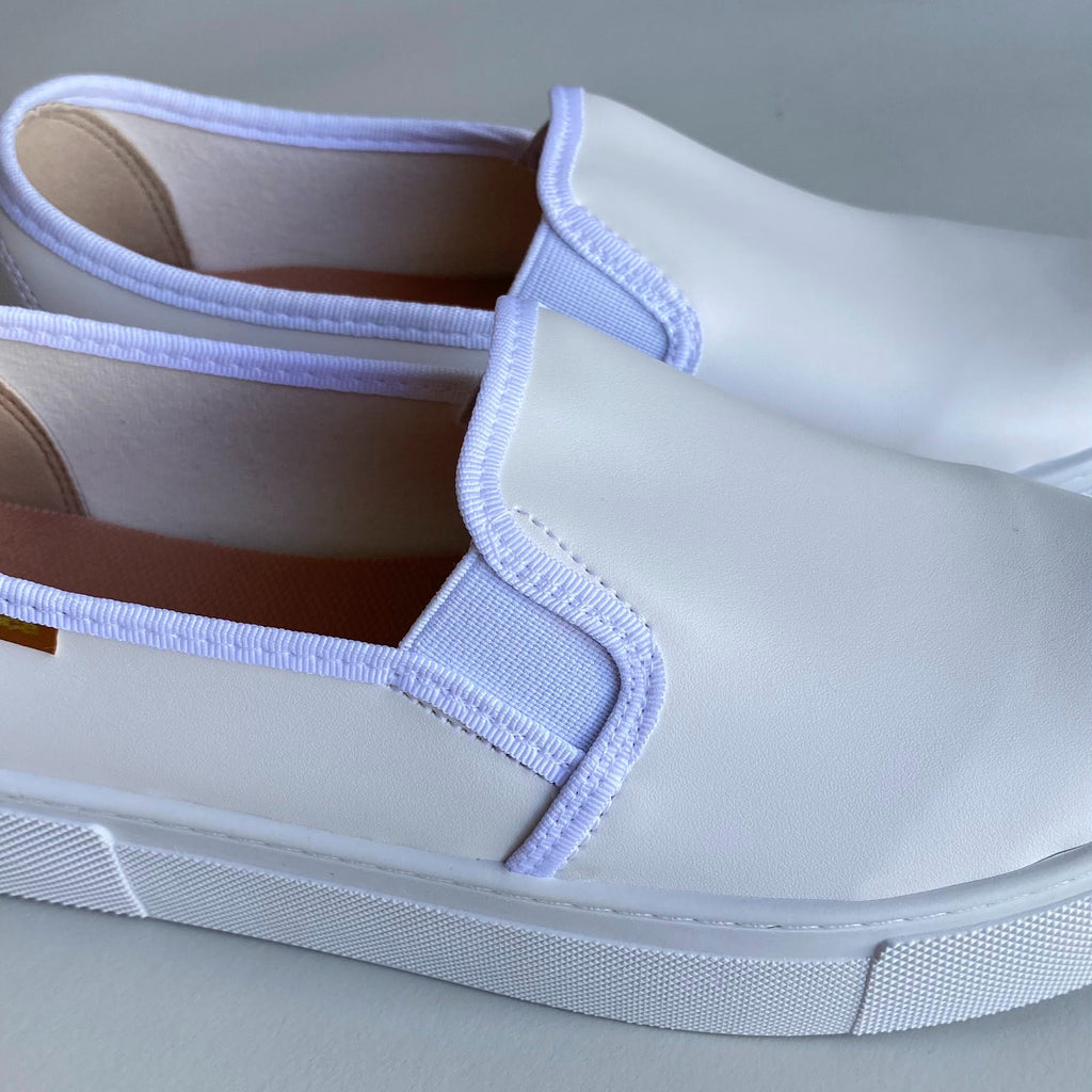 Tennis blancas de plataforma sider Moleca
