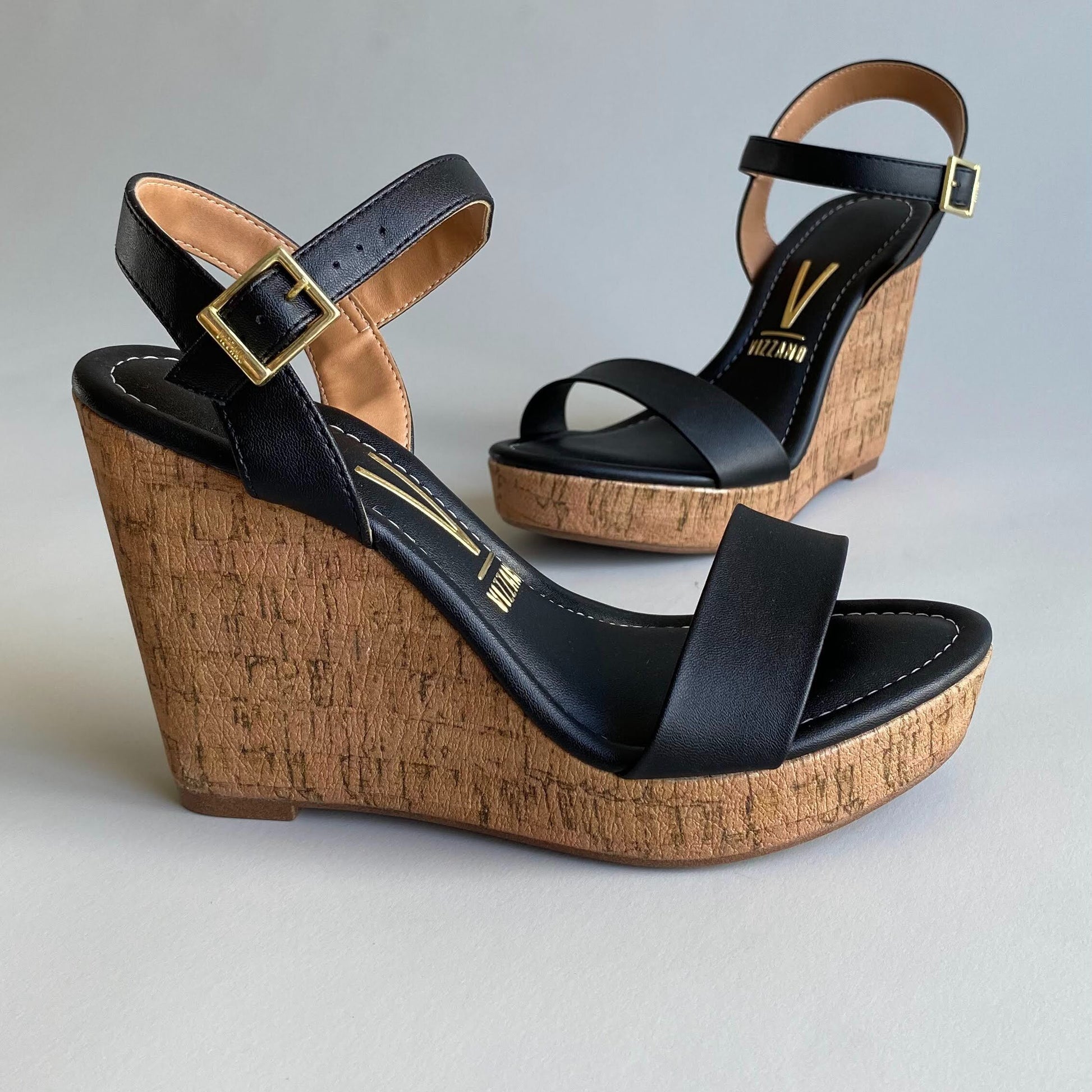 Sandalias de cuña Vizzano