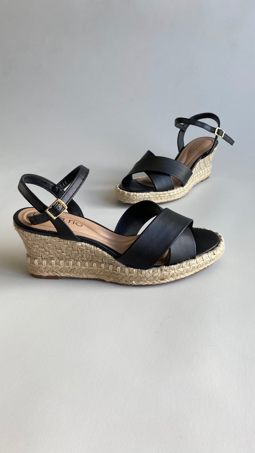 Sandalias de cuña yute Beira Rio