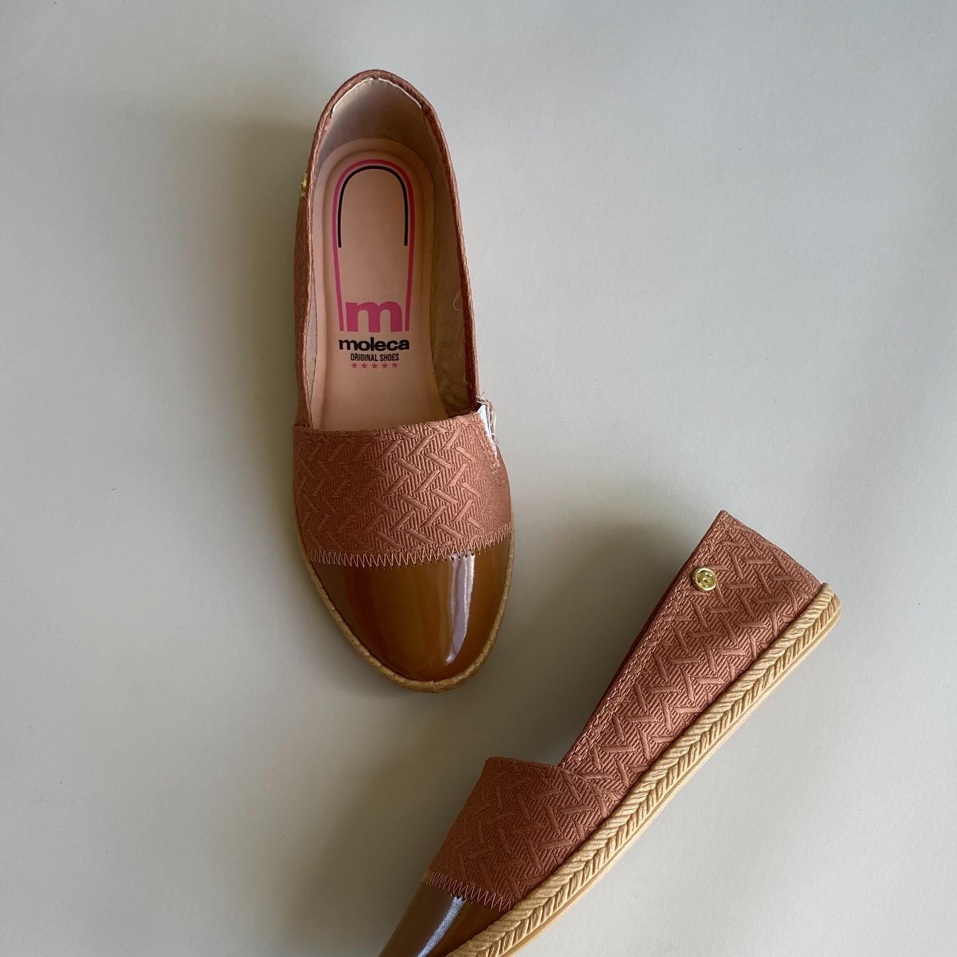 Flats Sider Café de Tela Moleca