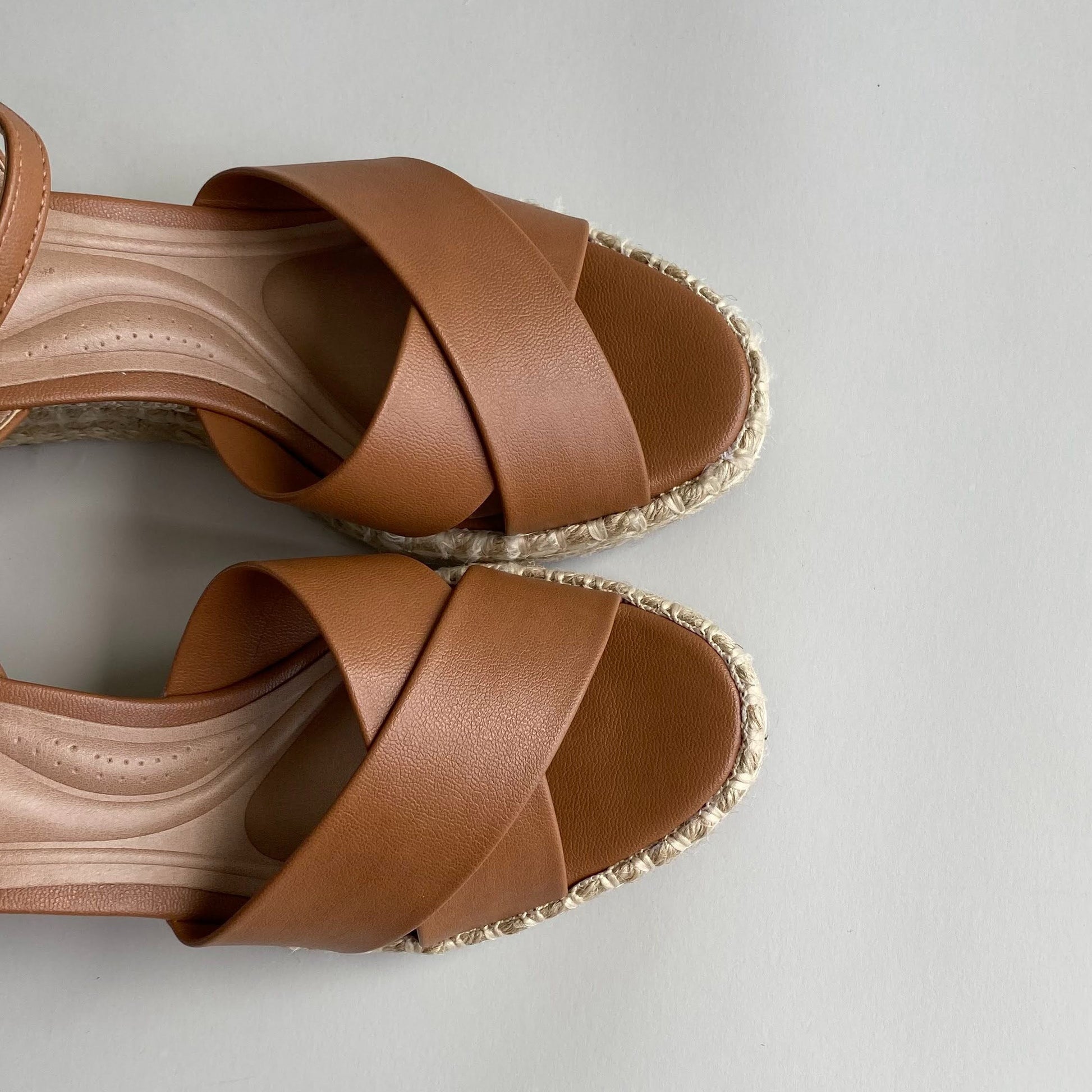 Sandalias de cuña yute Beira Rio