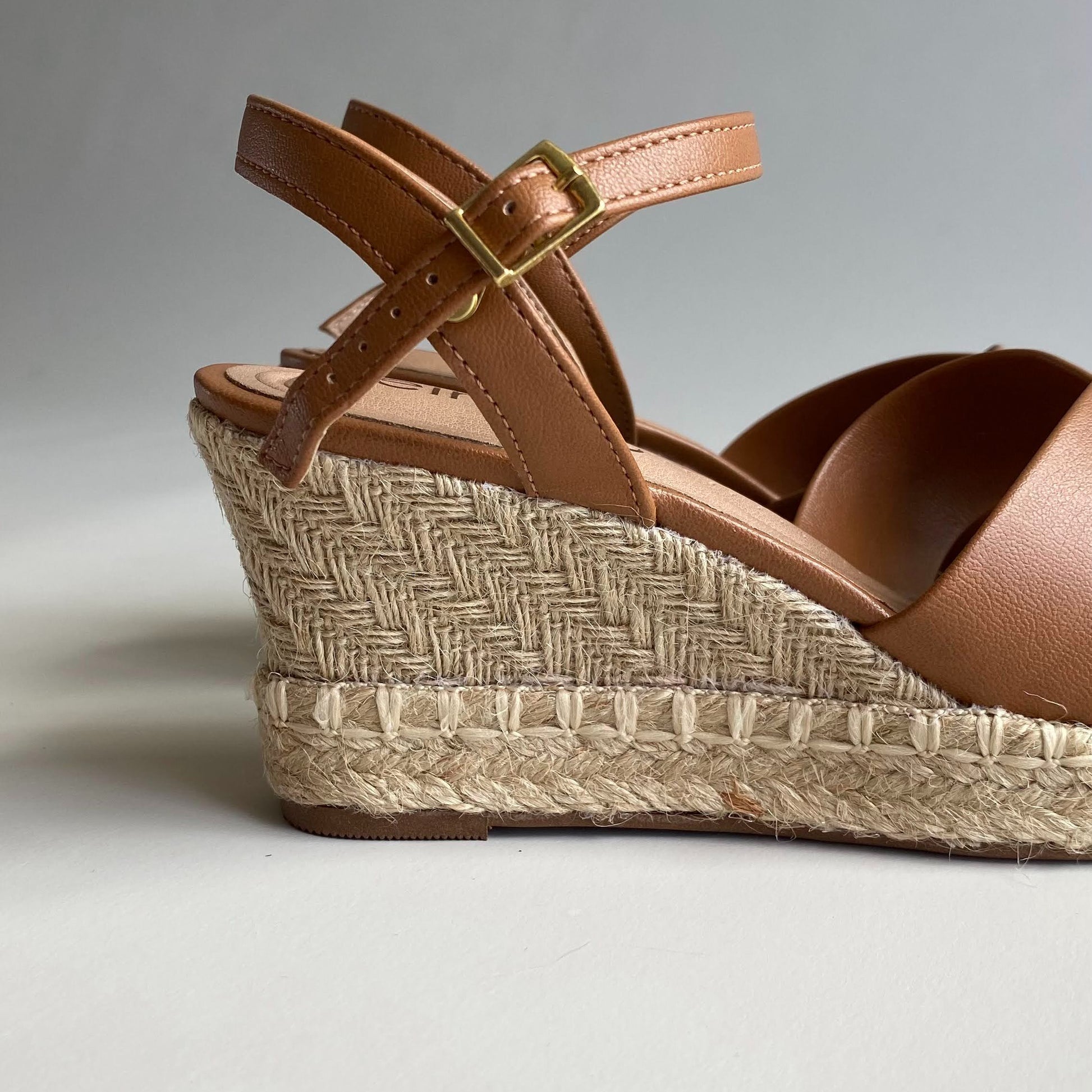 Sandalias de cuña yute Beira Rio