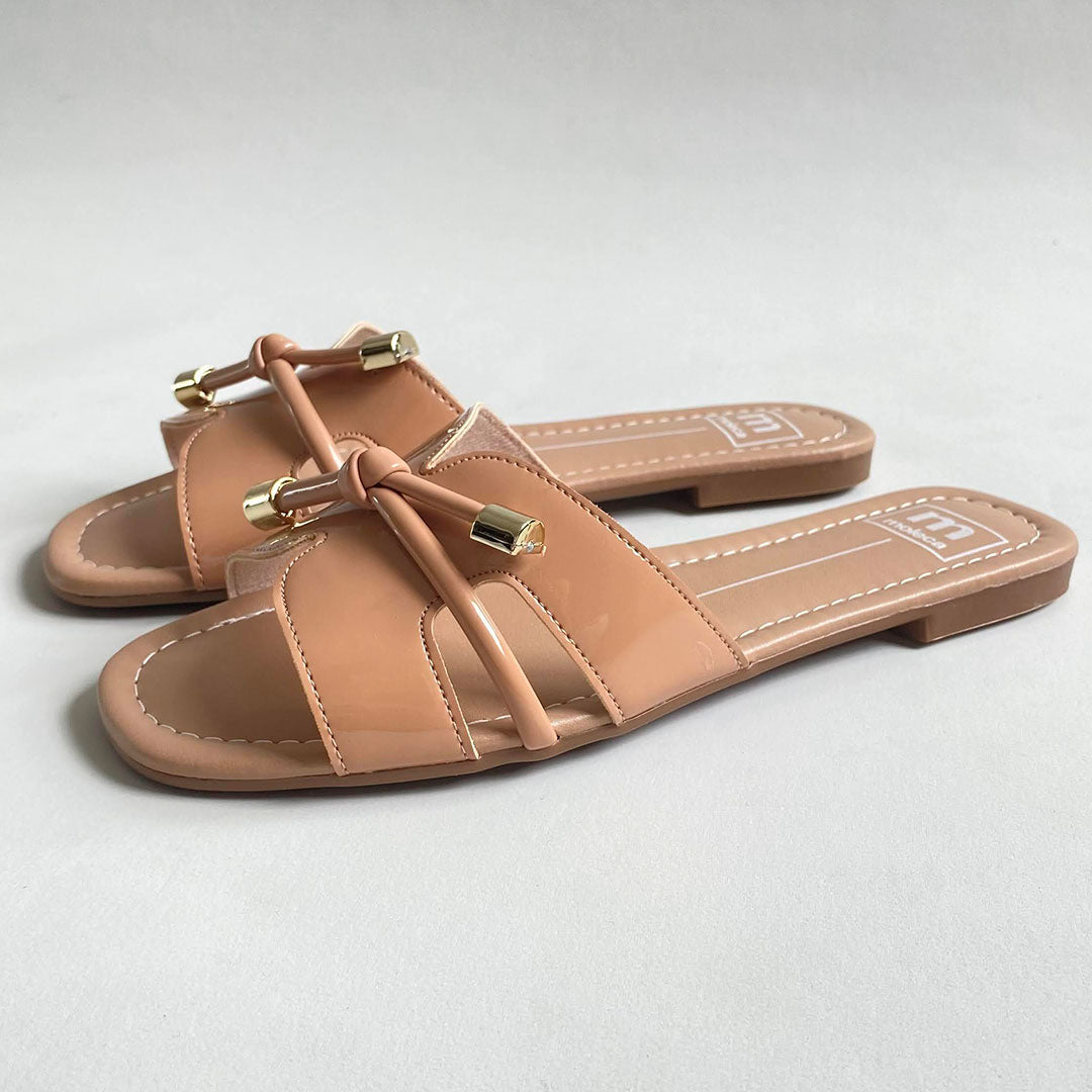 Sandalias bajas Nude Moleca