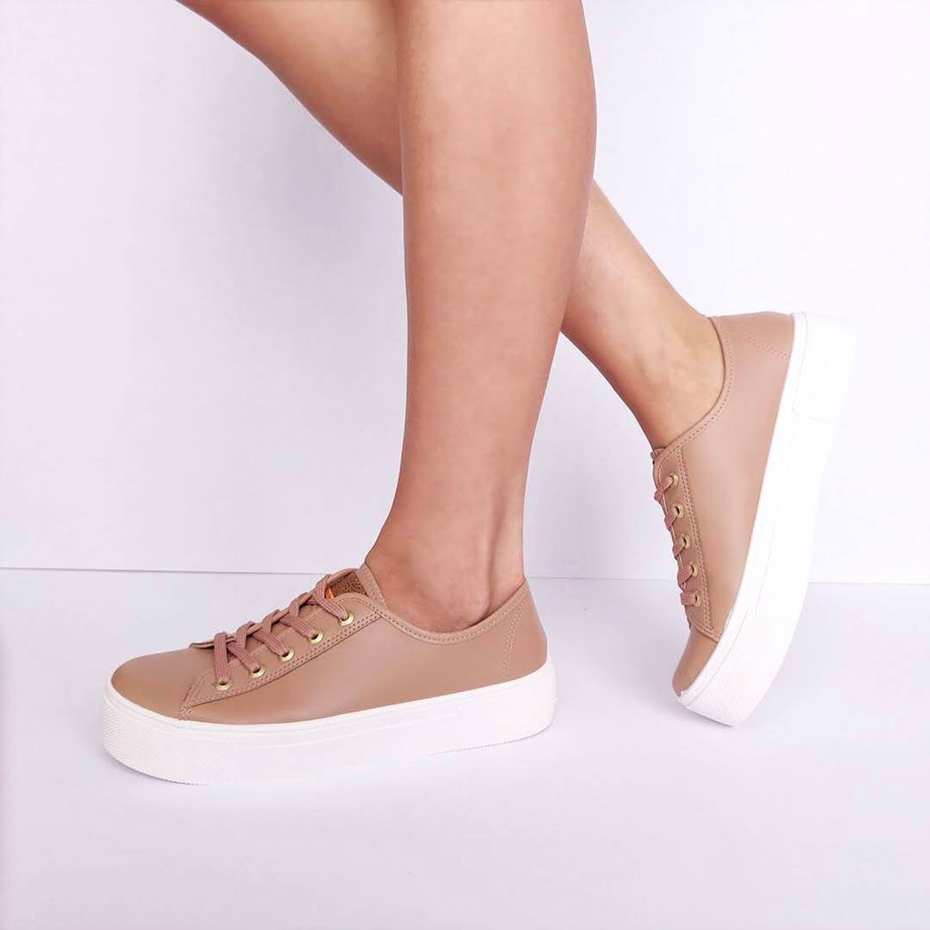 Tennis de Plataforma Nude Moleca